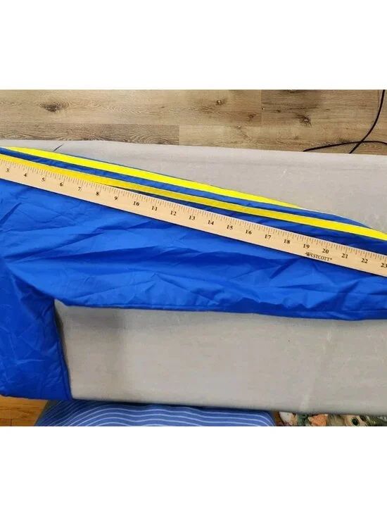 Adidas Boston Marathon 2023 Windbreaker Mens M Blue Full Zip Track Hoodie Run - Picture 12 of 15